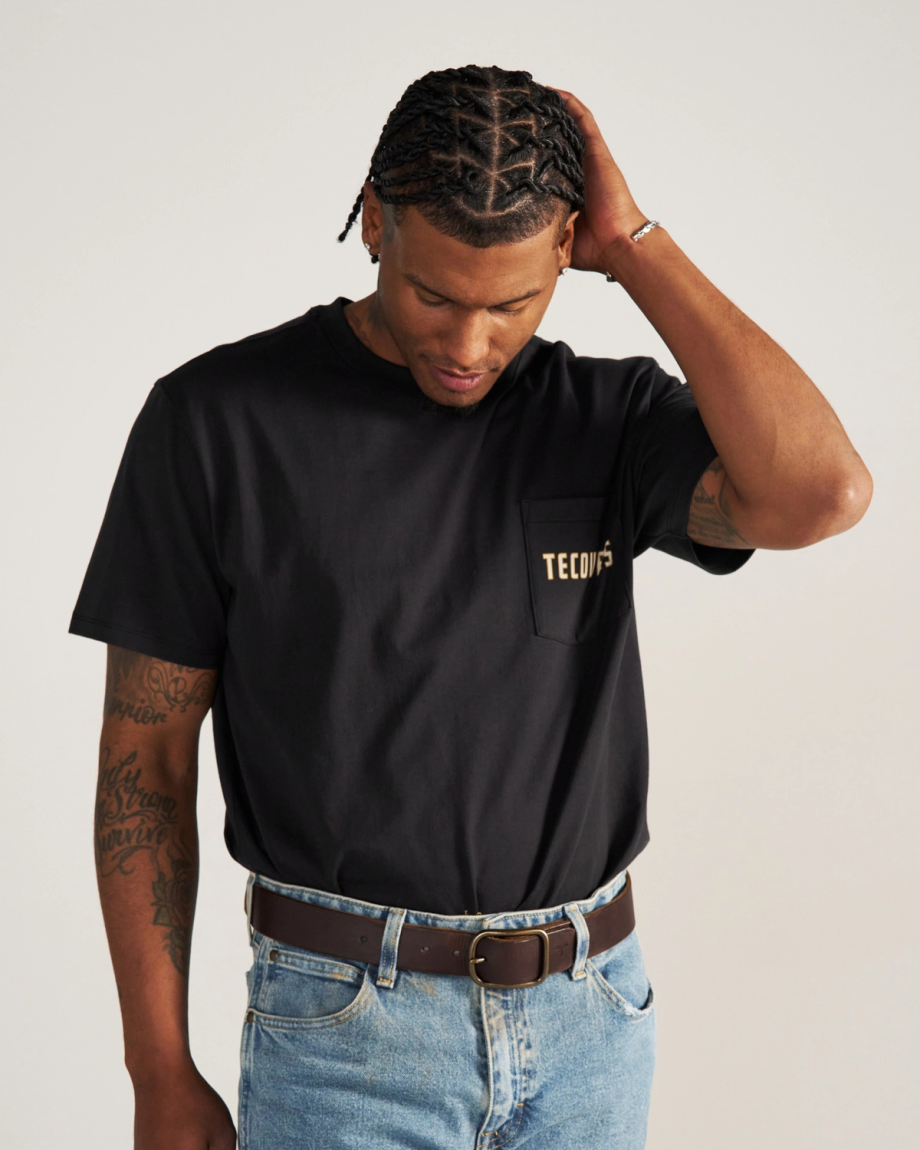 Men's the Finest Pocket T-Shirt - Image 3