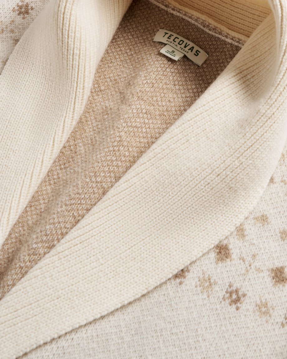Women's Shawl Collar Wrap Sweater - Image 5