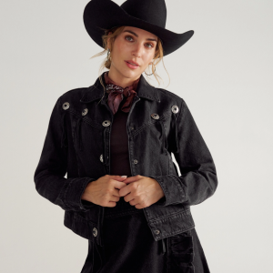 Women's Rodeo Concho Denim Jacket
