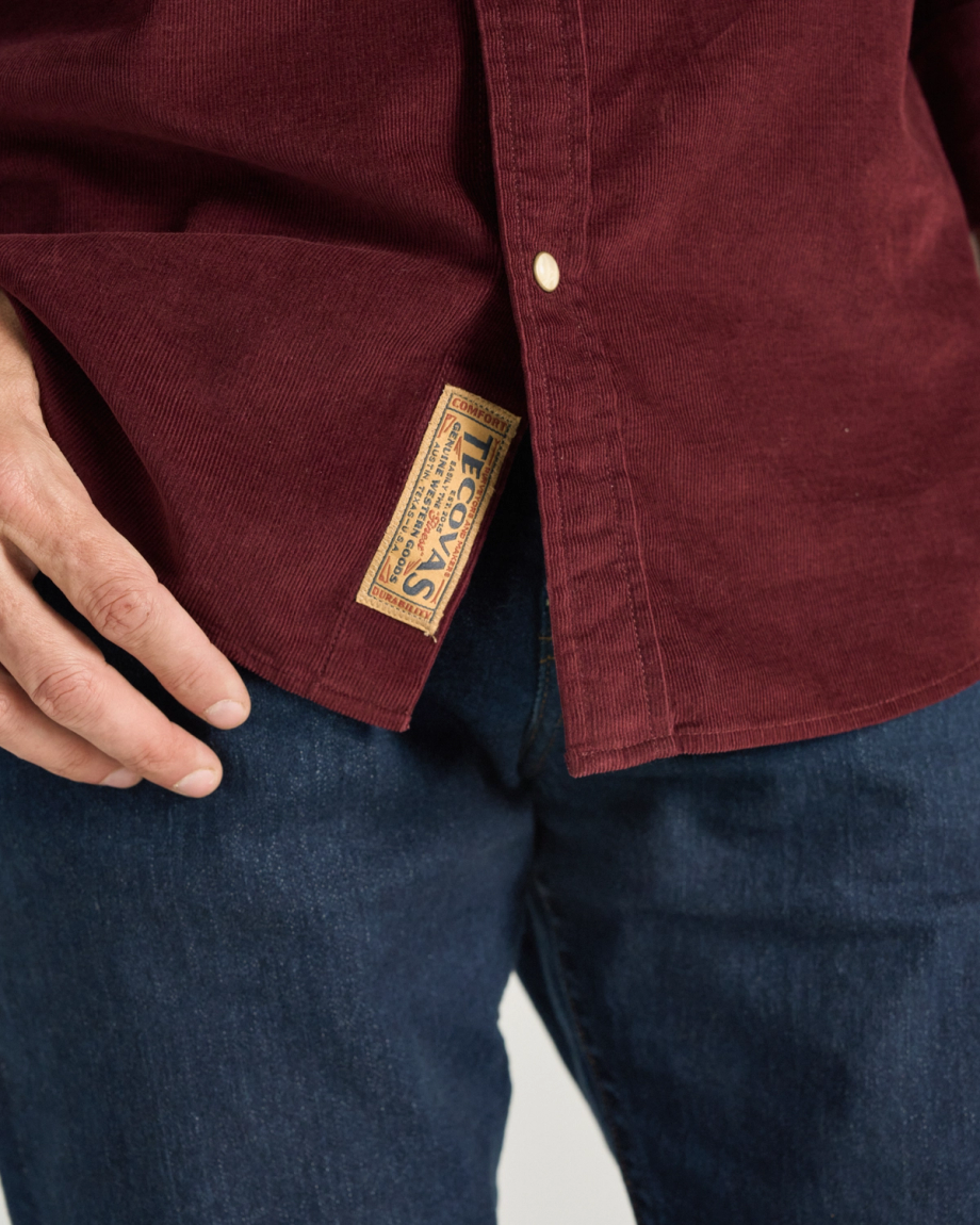 Men's Texas Weight Corduroy Pearl Snap - Image 12