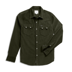 Men's Texas Weight Corduroy Pearl Snap