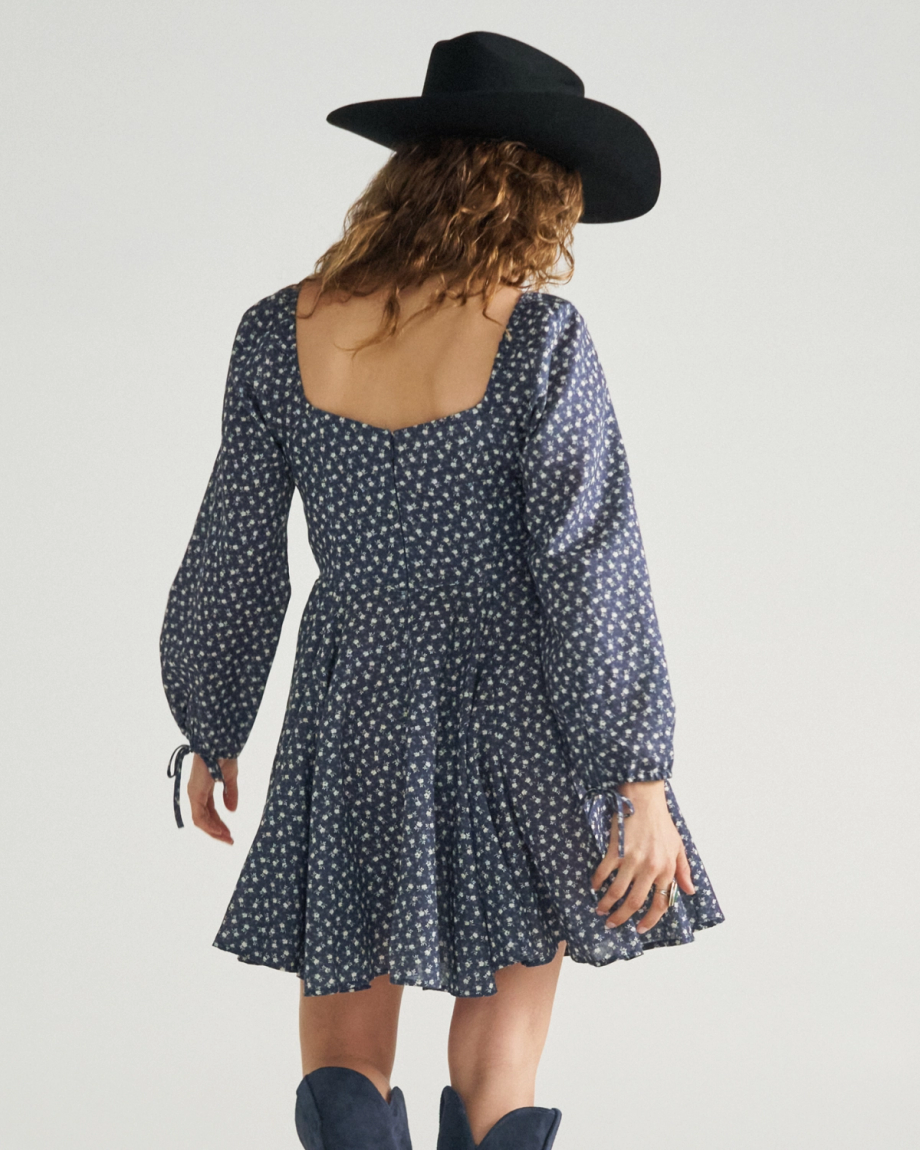 Women's Long Sleeve Mini Dress - Image 8