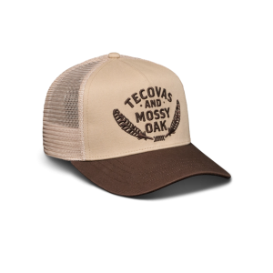 Tecovas x Mossy Oak Feather Logo Trucker