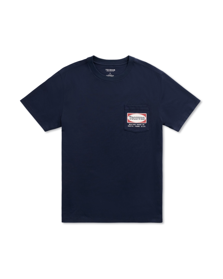 Men's Oval Tecovas Pocket T-Shirt