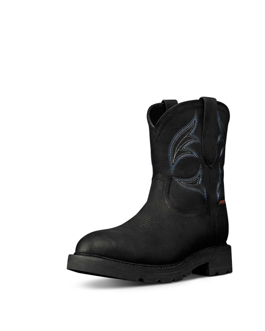 Women's LongHaul Waterproof Round Composite Toe Work Boot - Image 7