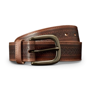 Men's Embossed Belt