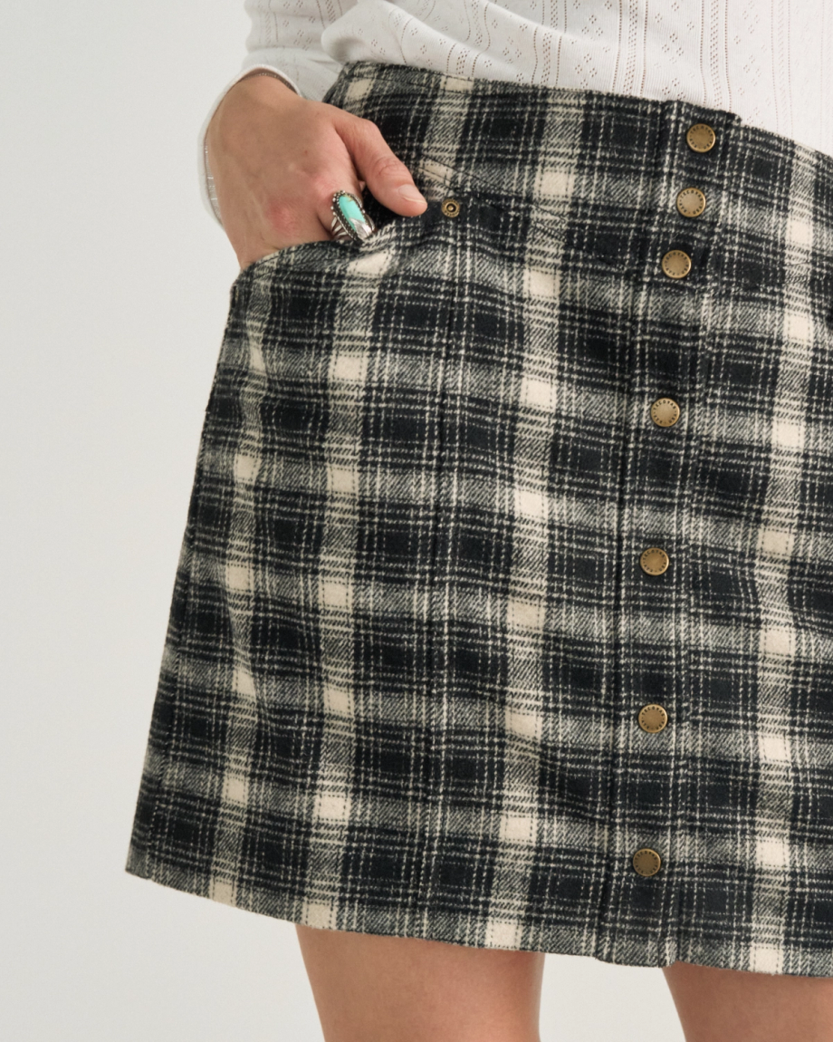 Women's Plaid Mini Skirt - Image 5