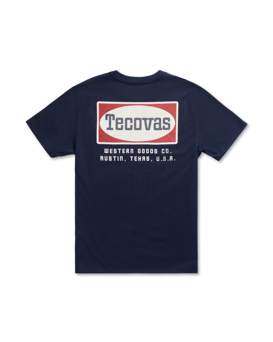 Men's Oval Tecovas Pocket T-Shirt - Image 5