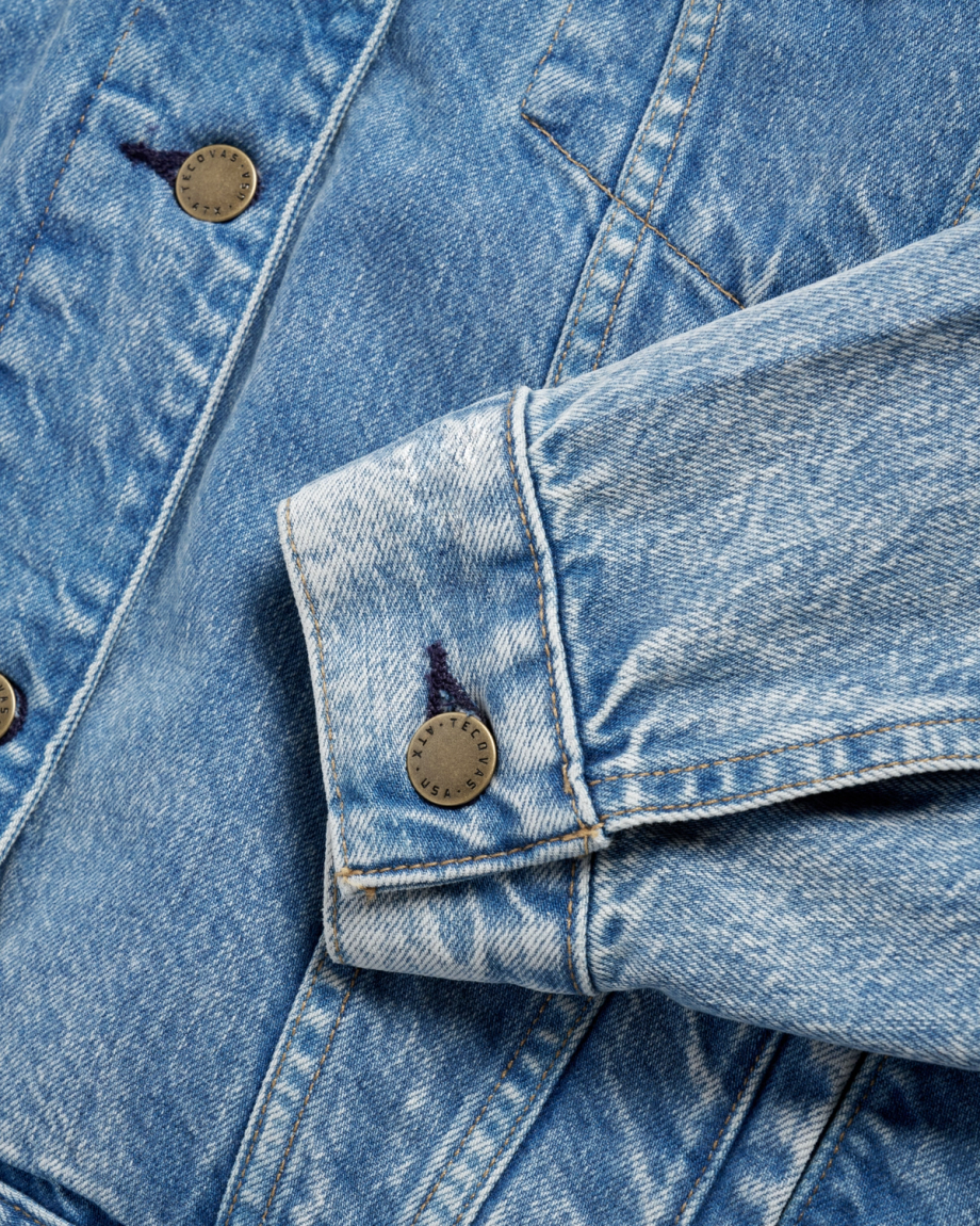 Women's Denim Trucker Jacket - Image 6