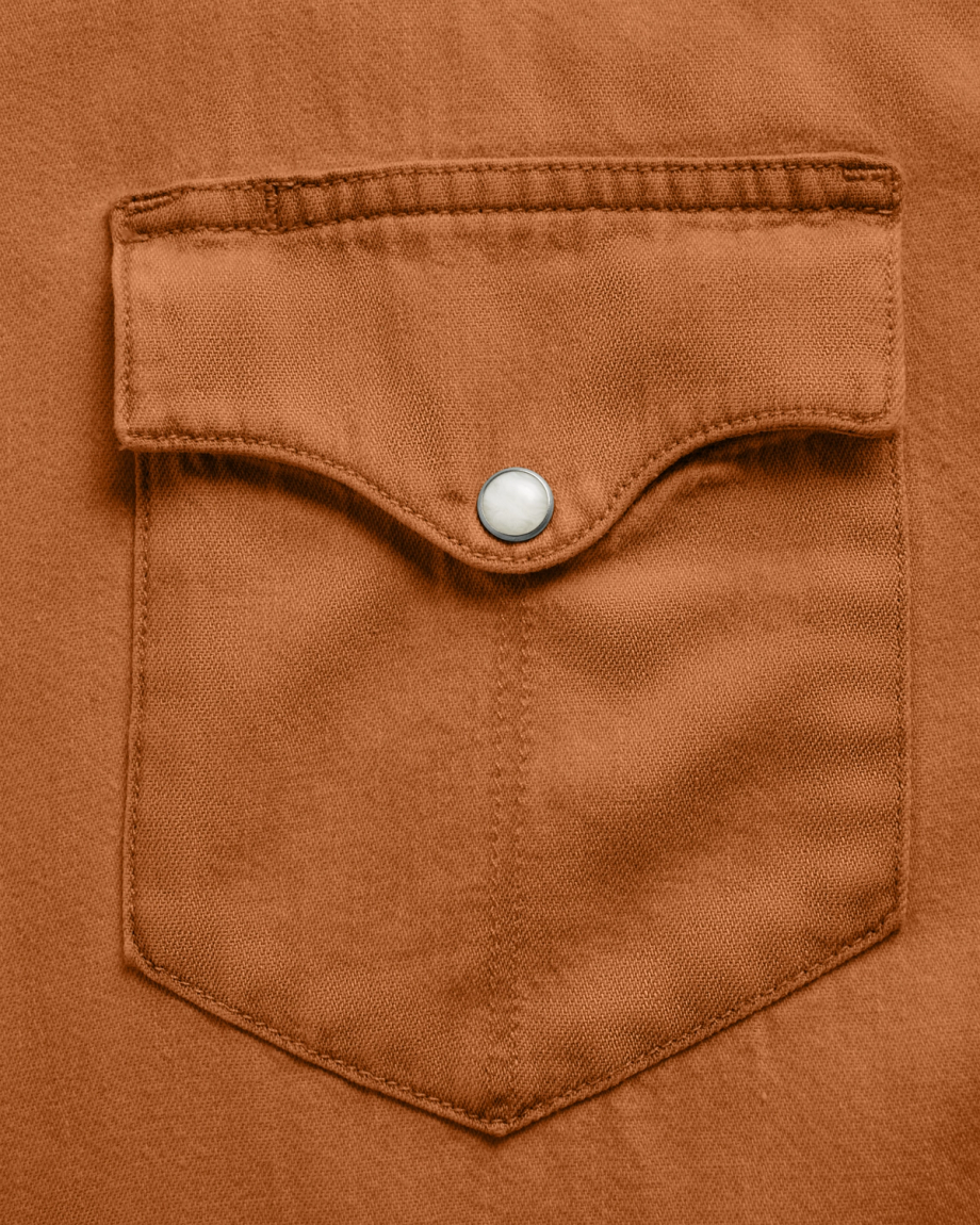Men's Denim Long Sleeve Pearl Snap - Image 62
