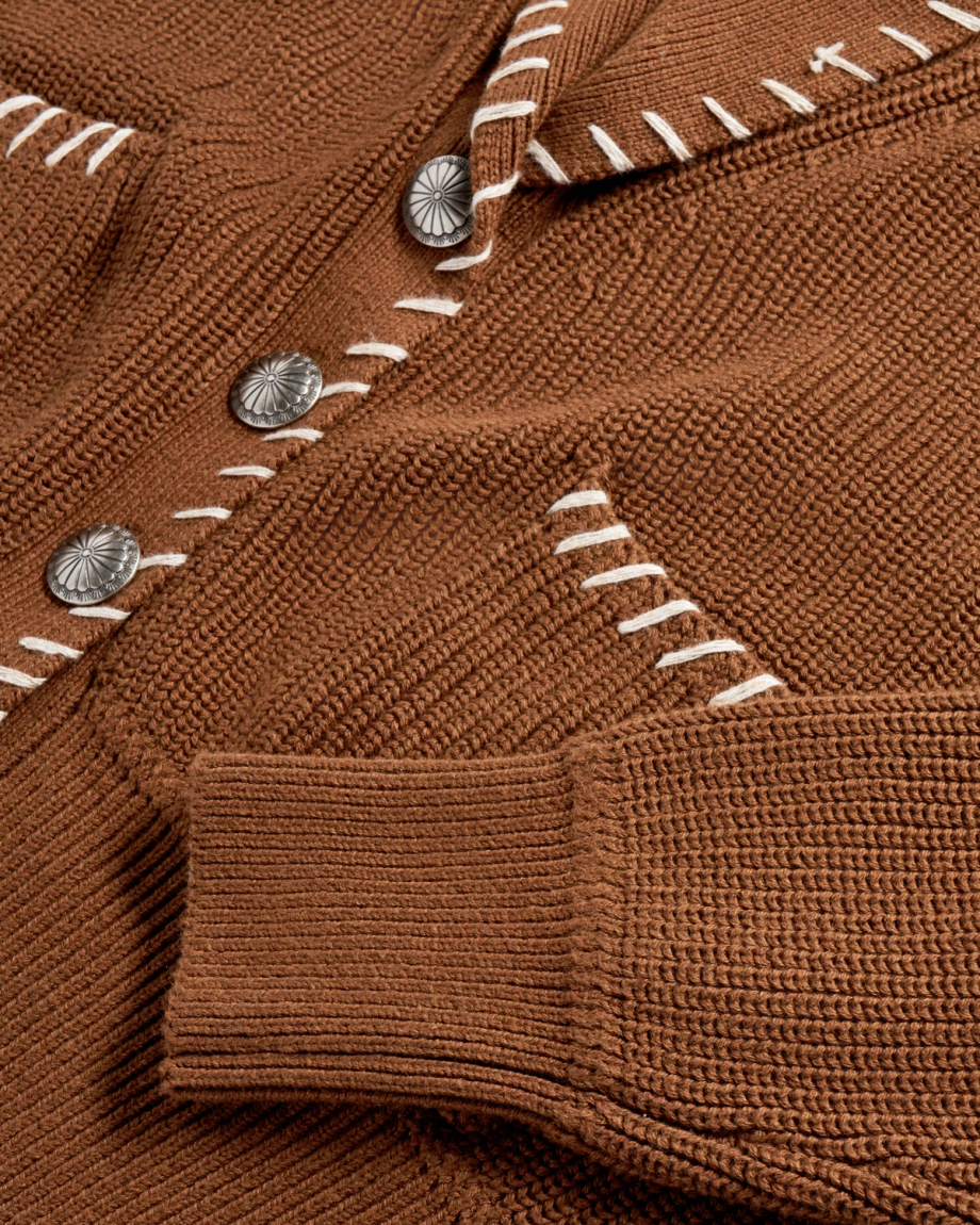 Women's Shawl Collar Cardigan Sweater - Image 6