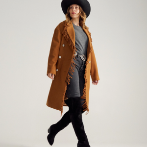 Women's Western Fringe Coat