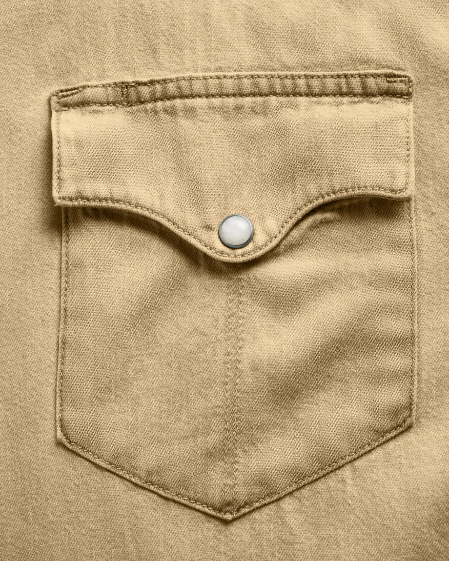 Men's Denim Long Sleeve Pearl Snap - Image 41