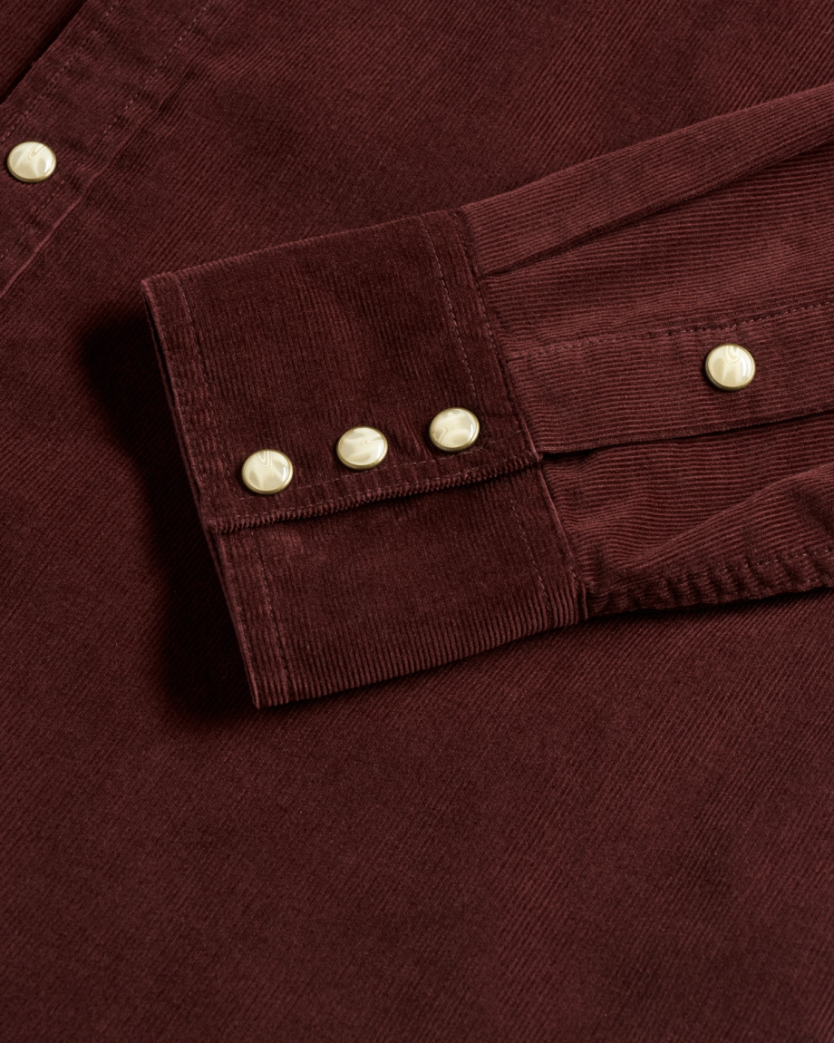 Men's Texas Weight Corduroy Pearl Snap - Image 14