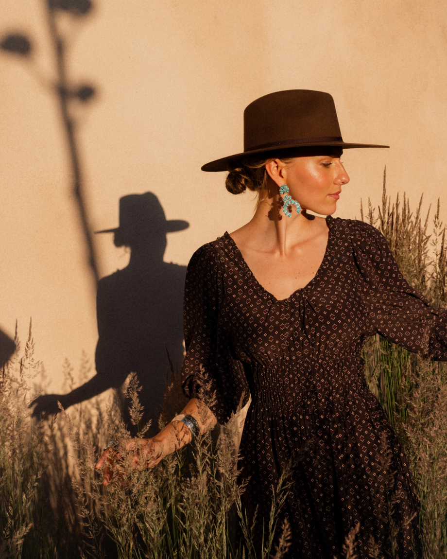 The Belle Wool Cowgirl Hat - Image 15