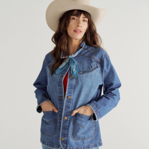 Women's Denim Chore Jacket