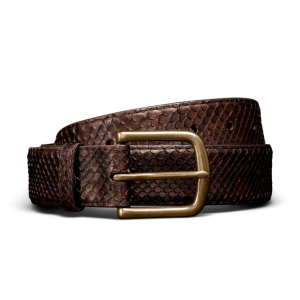 Men's Python Belt