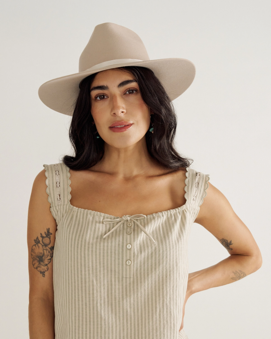 The Belle Wool Cowgirl Hat - Image 2