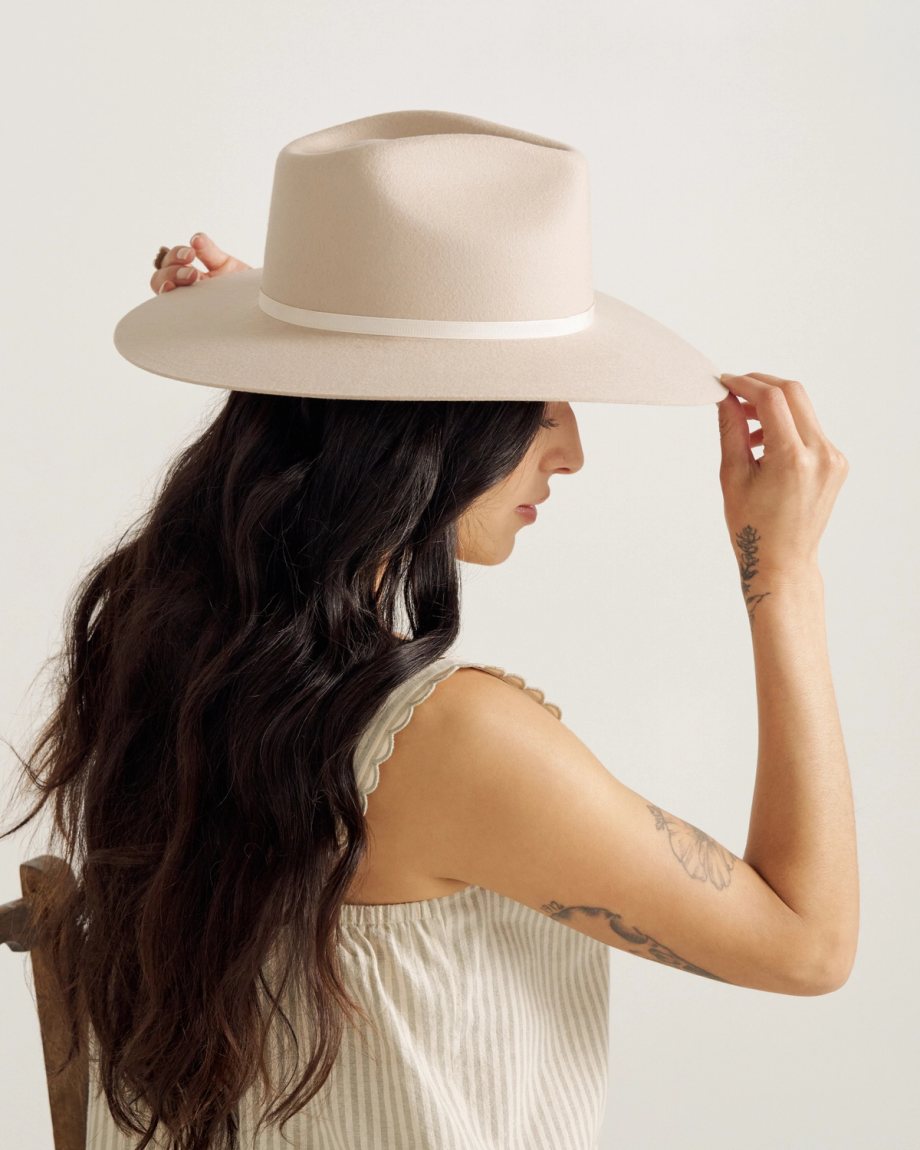 The Belle Wool Cowgirl Hat - Image 3