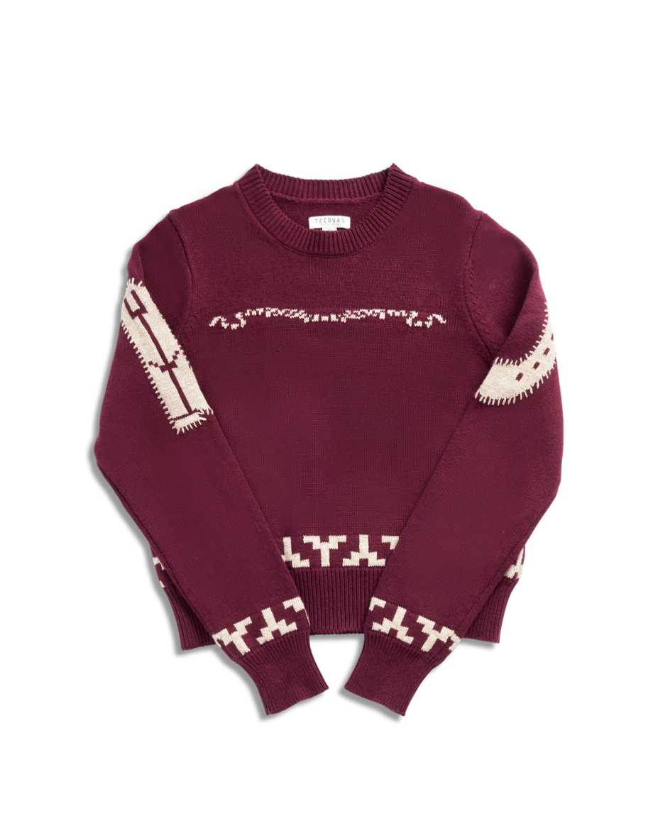 Women's Crew Neck Lucky Boots Sweater - Image 5