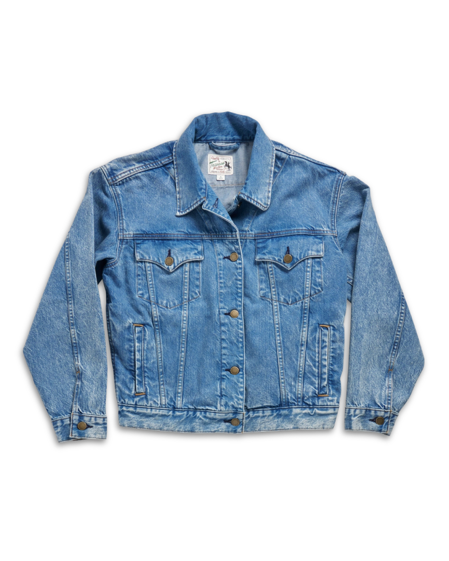Women's Denim Trucker Jacket - Image 7