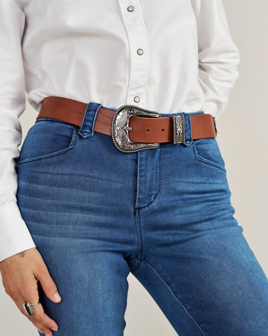 Women's Western 3 Piece Belt - Image 8