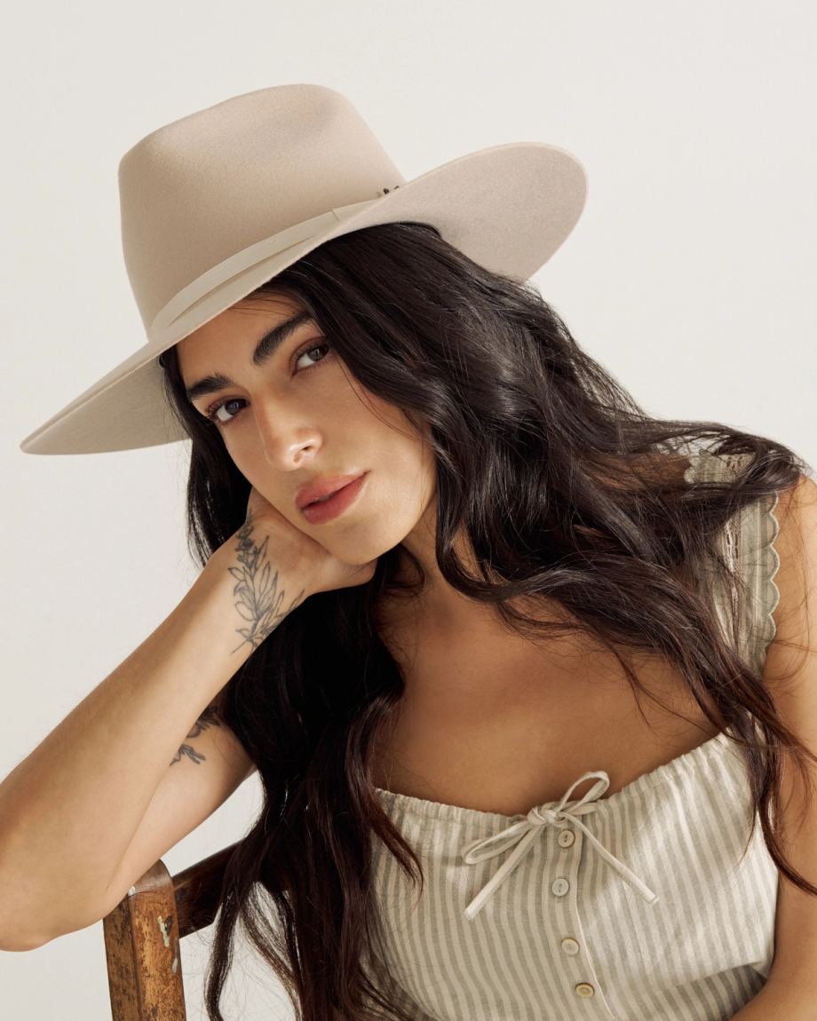 The Belle Wool Cowgirl Hat - Image 7