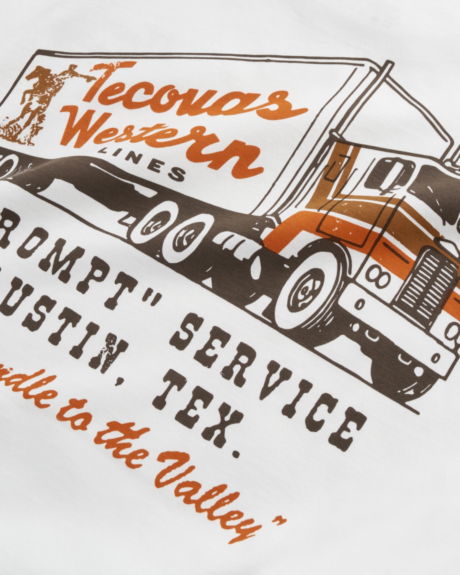 Men's Tecovas Western Lines T-Shirt - Image 6