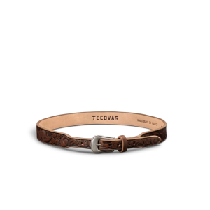 Embossed Buckle Hat Band