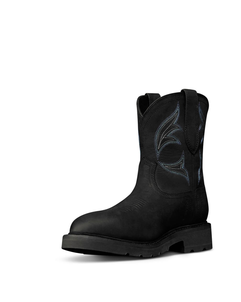 Women's LongHaul Waterproof Round Composite Toe Work Boot - Image 5