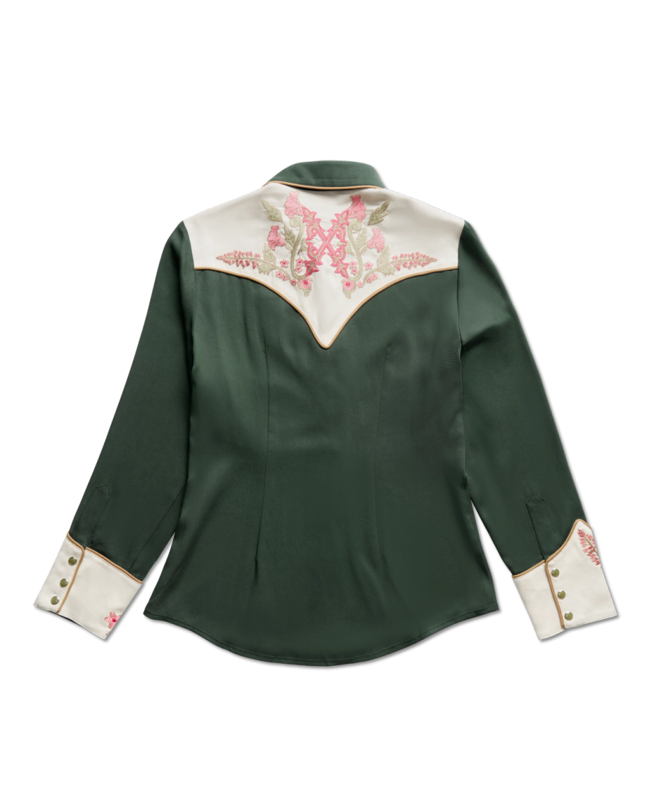 Women's Tecovas X H Bar C Birthday X Shirt - Image 10