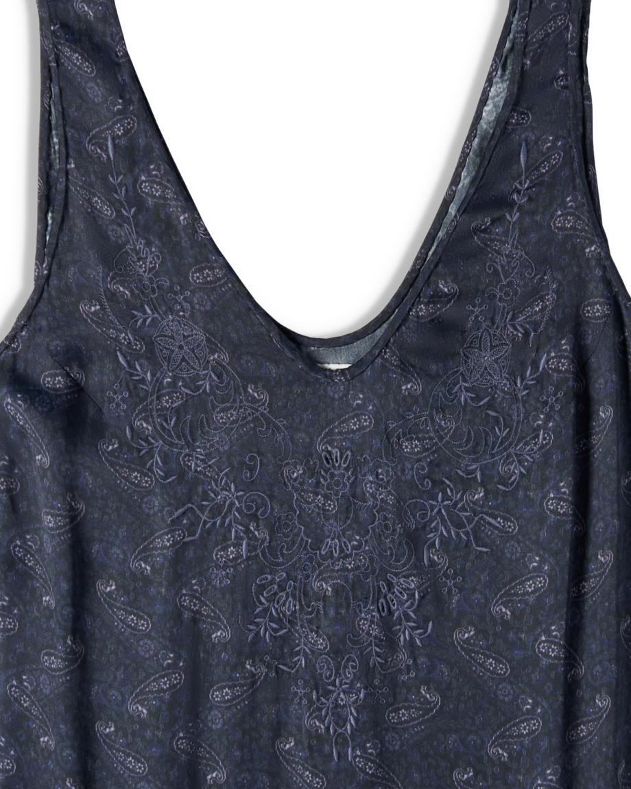 Women's Embroidered Slip Dress - Image 4