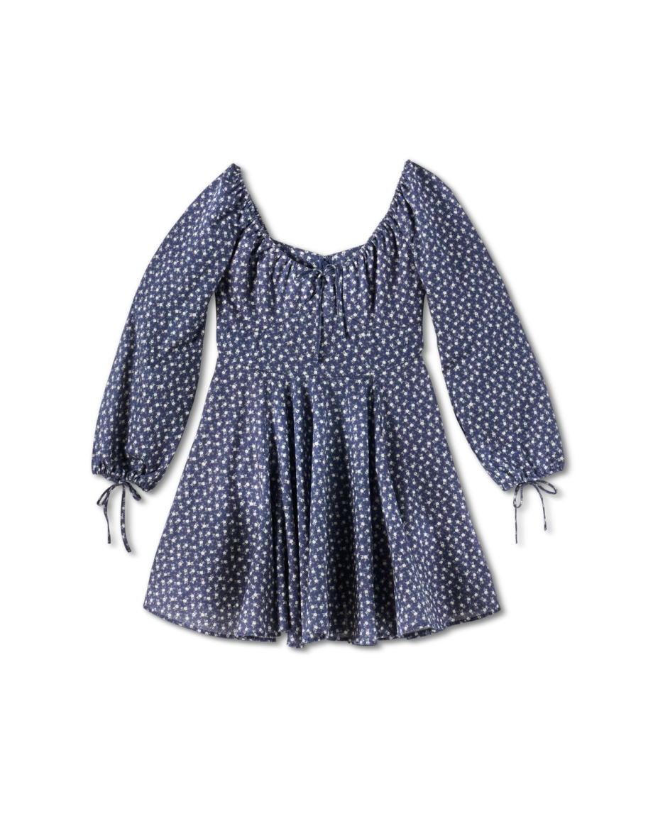 Women's Long Sleeve Mini Dress - Image 12